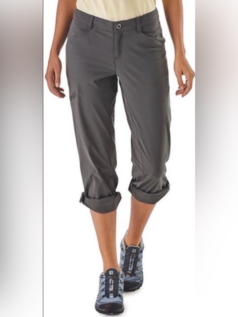Patagonia Quandary Convertible Hiking Pants Forge Gray EUC 0 #2642